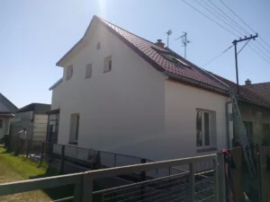 Silikonovy fasadni nater Hradec Kralove