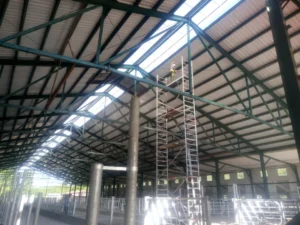 Čištění ocelové konstrukce