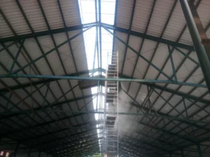 Ocelové konstrukce čištění mytí