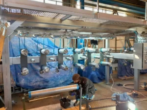 Renovace navíjecí stanice Synthesia