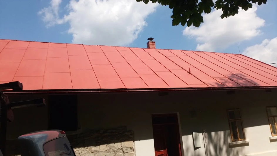 Renovace plechových střech