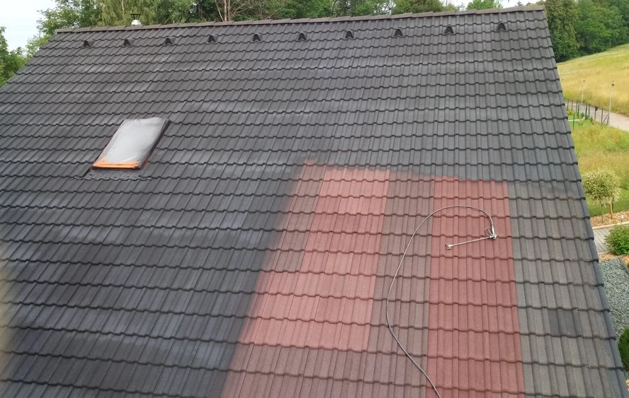 Nátěry renovace taškové střechy