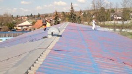Vyčištění střechy wapkou 250 - 300 bar