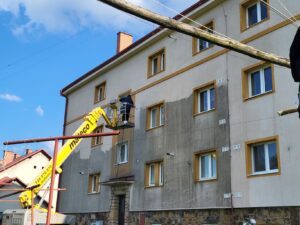Čištění a mytí fasád