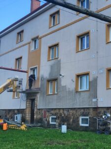 Čištění fasády Žacléř