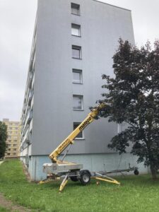 Čištění fasády Zvonková Trutnov