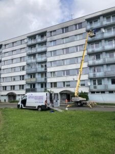 Čištění fasády Zvonková Trutnov